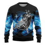Maori Matariki Te Araroa Paikea Starry Ugly Christmas Sweater Tangaroa Whakatauki