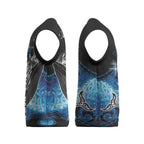 Maori Matariki Te Araroa Paikea Starry Christmas Knitted V-Neck Vest Tangaroa Whakatauki