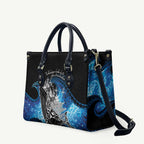 Maori Matariki Te Araroa Paikea Starry Leather Bag Tangaroa Whakatauki