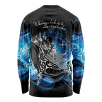 Maori Matariki Te Araroa Paikea Starry Long Sleeve Shirt Tangaroa Whakatauki