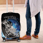Maori Matariki Te Araroa Paikea Starry Luggage Cover Tangaroa Whakatauki