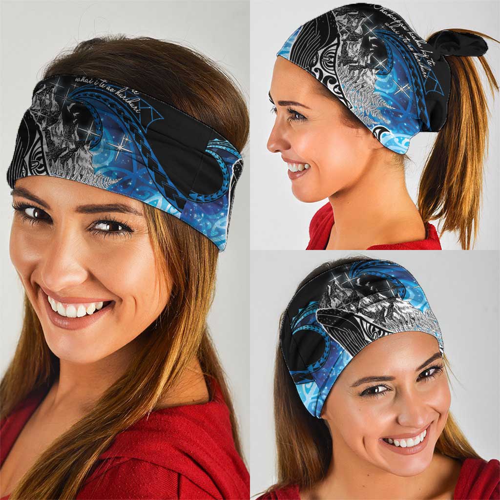Maori Matariki Te Araroa Paikea Starry Neck Gaiter Tangaroa Whakatauki