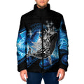 Maori Matariki Te Araroa Paikea Starry Padded Jacket Tangaroa Whakatauki