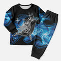 Maori Matariki Te Araroa Paikea Starry Christmas Pajama Set Tangaroa Whakatauki