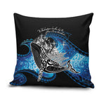 Maori Matariki Te Araroa Paikea Starry Pillow Cover Tangaroa Whakatauki