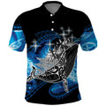 Maori Matariki Te Araroa Paikea Starry Polo Shirt Tangaroa Whakatauki