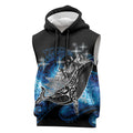 Maori Matariki Te Araroa Paikea Starry Sleeveless Hoodie Tangaroa Whakatauki