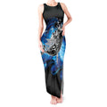 Maori Matariki Te Araroa Paikea Starry Tank Maxi Dress Tangaroa Whakatauki