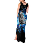 Maori Matariki Te Araroa Paikea Starry Tank Maxi Dress Tangaroa Whakatauki