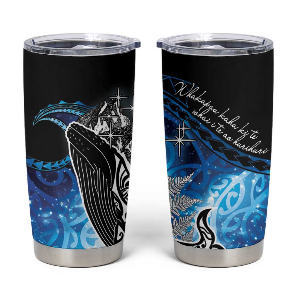 Maori Matariki Te Araroa Paikea Starry Tumbler Cup Tangaroa Whakatauki