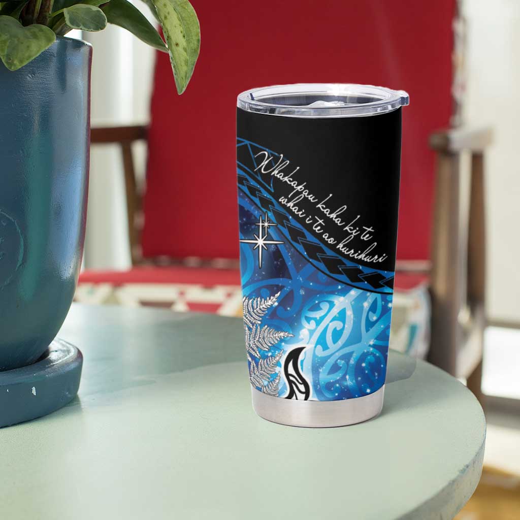 Maori Matariki Te Araroa Paikea Starry Tumbler Cup Tangaroa Whakatauki