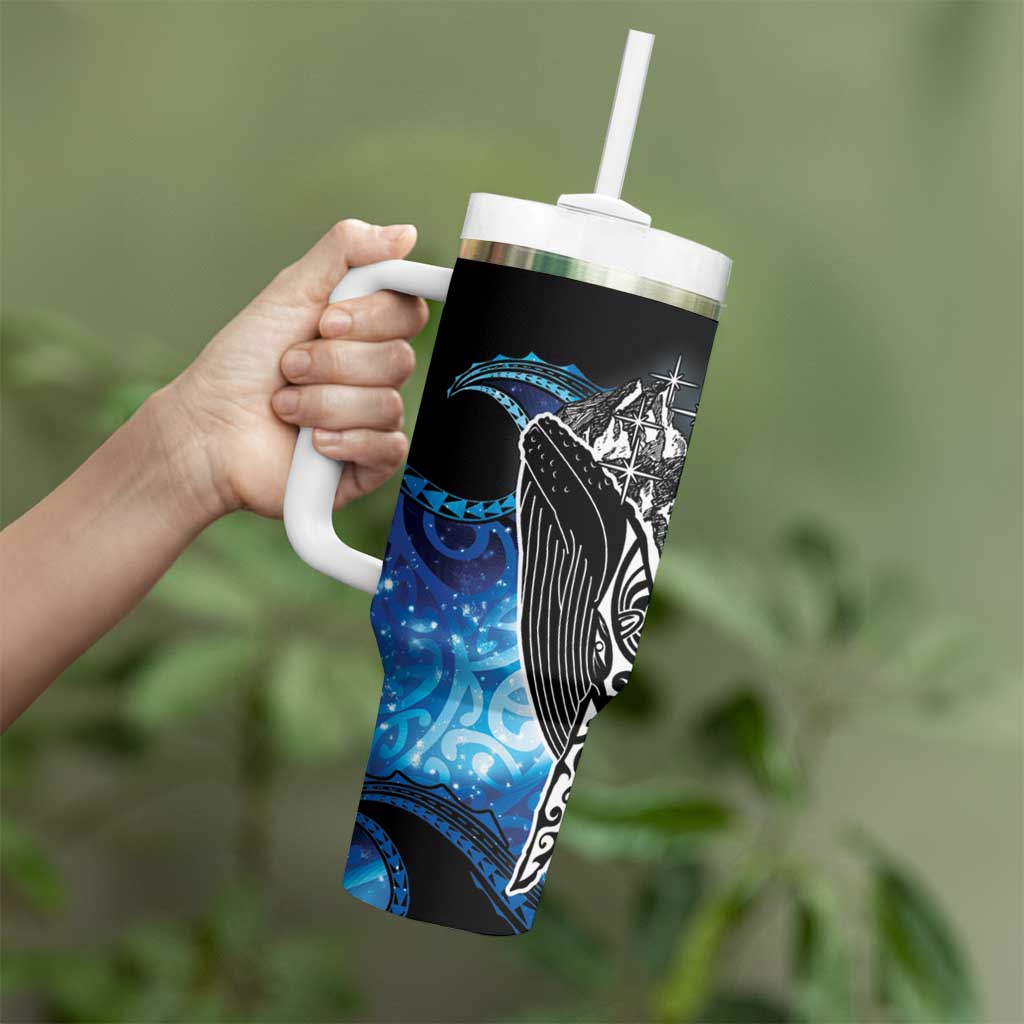 Maori Matariki Te Araroa Paikea Starry Tumbler With Handle Tangaroa Whakatauki
