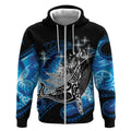 Maori Matariki Te Araroa Paikea Starry Zip Hoodie Tangaroa Whakatauki