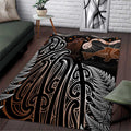 Aotearoa Maori - Australia Indigenous Area Rug Koiri Whakairo Mix Aboriginal Art - Aussie Hoodie