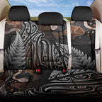 Aotearoa Maori - Australia Indigenous Back Car Seat Cover Koiri Whakairo Mix Aboriginal Art - Aussie Hoodie