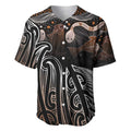 Aotearoa Maori - Australia Indigenous Baseball Jersey Koiri Whakairo Mix Aboriginal Art - Aussie Hoodie