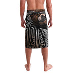 Aotearoa Maori - Australia Indigenous Lavalava Koiri Whakairo Mix Aboriginal Art - Aussie Hoodie