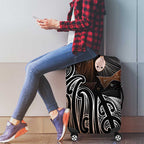 Aotearoa Maori - Australia Indigenous Luggage Cover Koiri Whakairo Mix Aboriginal Art - Aussie Hoodie
