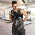 Aotearoa Maori - Australia Indigenous Men Tank Top Koiri Whakairo Mix Aboriginal Art - Aussie Hoodie