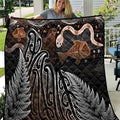 Aotearoa Maori - Australia Indigenous Quilt Koiri Whakairo Mix Aboriginal Art - Aussie Hoodie