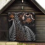 Aotearoa Maori - Australia Indigenous Quilt Koiri Whakairo Mix Aboriginal Art - Aussie Hoodie