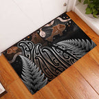 Aotearoa Maori - Australia Indigenous Rubber Doormat Koiri Whakairo Mix Aboriginal Art - Aussie Hoodie