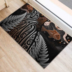 Aotearoa Maori - Australia Indigenous Rubber Doormat Koiri Whakairo Mix Aboriginal Art - Aussie Hoodie