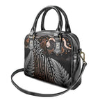 Aotearoa Maori - Australia Indigenous Shoulder Handbag Koiri Whakairo Mix Aboriginal Art - Aussie Hoodie