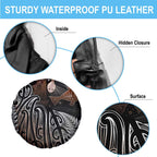 Aotearoa Maori - Australia Indigenous Spare Tire Cover Koiri Whakairo Mix Aboriginal Art - Aussie Hoodie