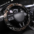 Aotearoa Maori - Australia Indigenous Steering Wheel Cover Koiri Whakairo Mix Aboriginal Art - Aussie Hoodie