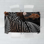 Aotearoa Maori - Australia Indigenous Tablecloth Koiri Whakairo Mix Aboriginal Art - Aussie Hoodie
