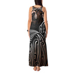 Aotearoa Maori - Australia Indigenous Tank Maxi Dress Koiri Whakairo Mix Aboriginal Art - Aussie Hoodie