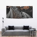 Aotearoa Maori - Australia Indigenous Tapestry Koiri Whakairo Mix Aboriginal Art - Aussie Hoodie