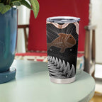 Aotearoa Maori - Australia Indigenous Tumbler Cup Koiri Whakairo Mix Aboriginal Art - Aussie Hoodie