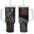 Aotearoa Maori - Australia Indigenous Tumbler With Handle Koiri Whakairo Mix Aboriginal Art - Aussie Hoodie