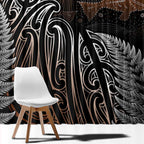 Aotearoa Maori - Australia Indigenous Window Curtain Koiri Whakairo Mix Aboriginal Art - Aussie Hoodie