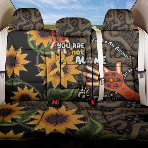 Australia Indigenous Back Car Seat Cover You Are Not Alone