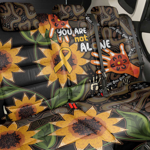 Australia Indigenous Back Car Seat Cover You Are Not Alone