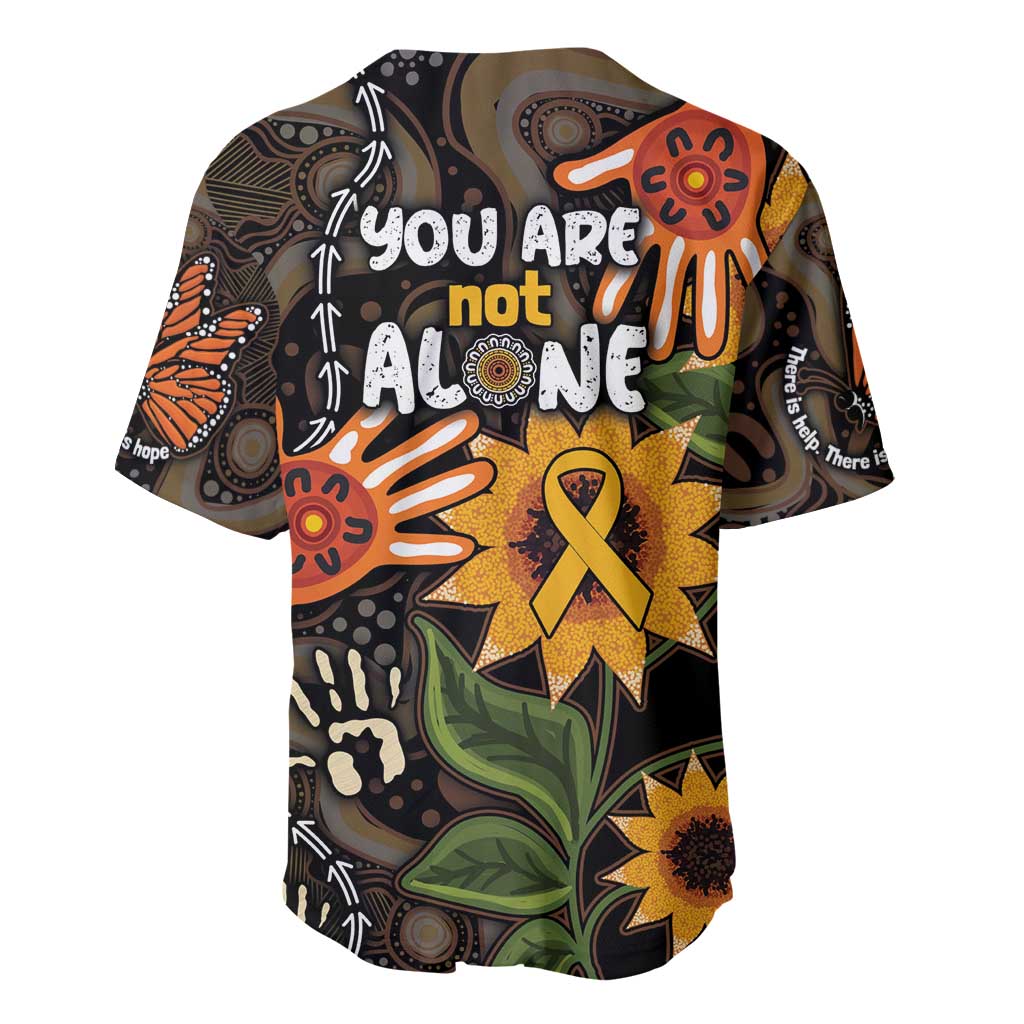 Australia Indigenous Baseball Jersey You Are Not Alone