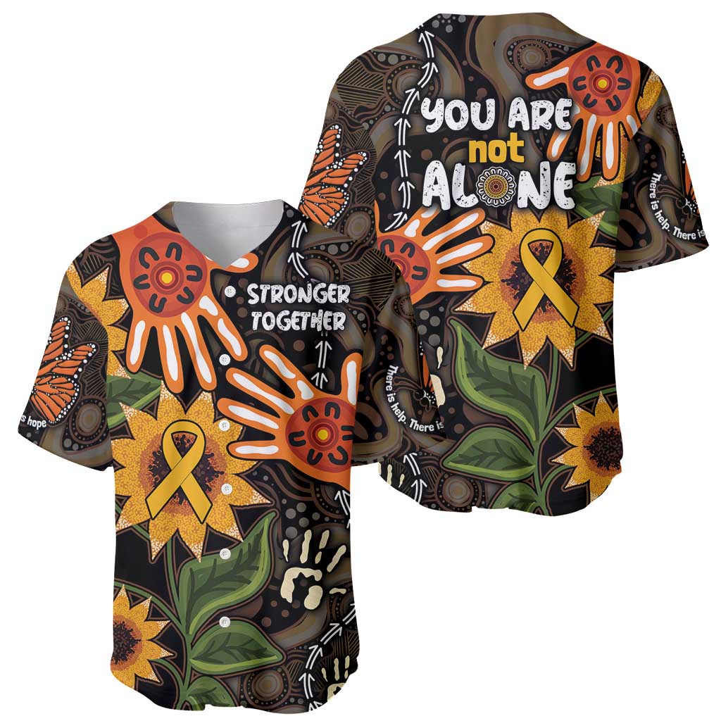 Australia Indigenous Baseball Jersey You Are Not Alone