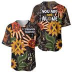 Australia Indigenous Baseball Jersey You Are Not Alone