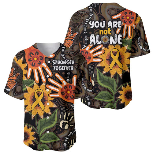 Australia Indigenous Baseball Jersey You Are Not Alone