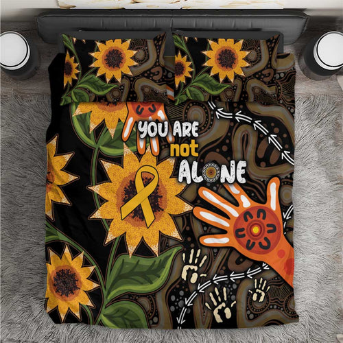 Australia Indigenous Bedding Set You Are Not Alone
