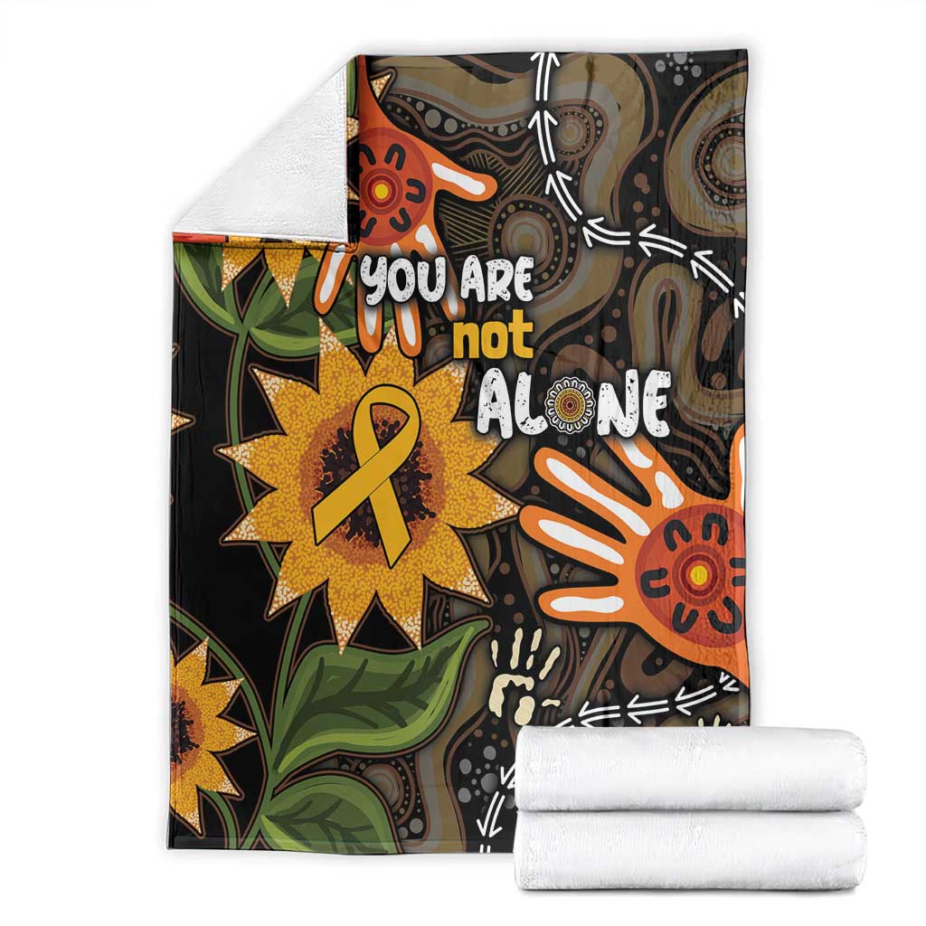 Australia Indigenous Blanket You Are Not Alone