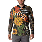Australia Indigenous Button Sweatshirt You Are Not Alone