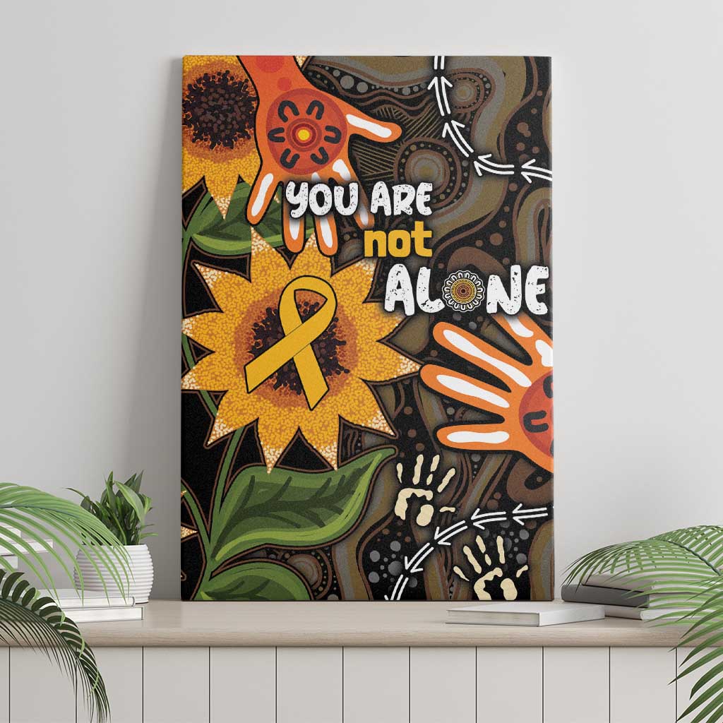 Australia Indigenous Canvas Wall Art You Are Not Alone