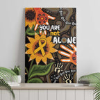 Australia Indigenous Canvas Wall Art You Are Not Alone