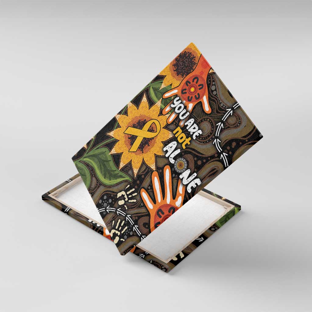 Australia Indigenous Canvas Wall Art You Are Not Alone