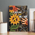Australia Indigenous Canvas Wall Art You Are Not Alone