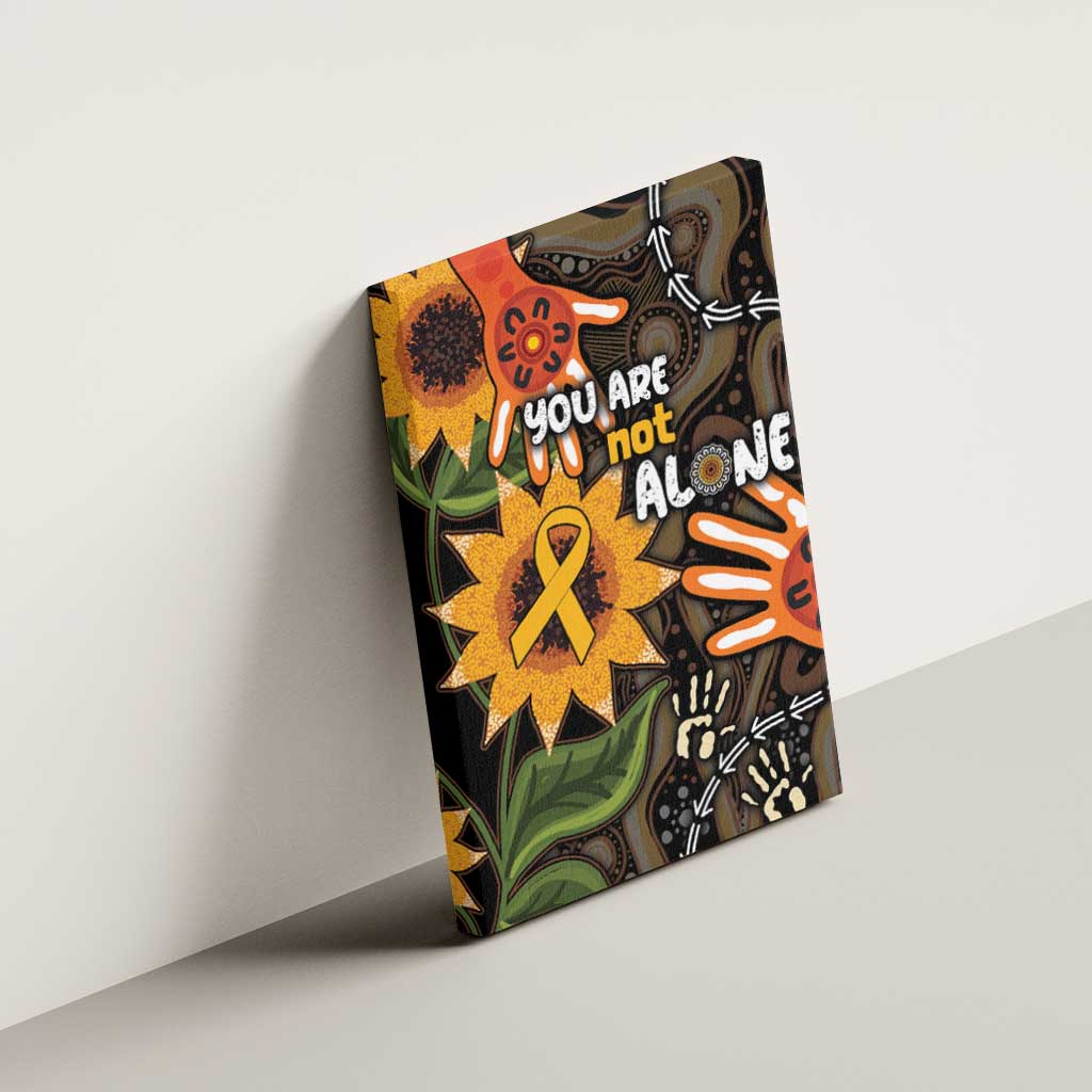 Australia Indigenous Canvas Wall Art You Are Not Alone